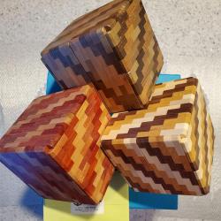 Three-cornered Deadlock MBP - KARAKURI- Very Cool Puzzle Boxes!