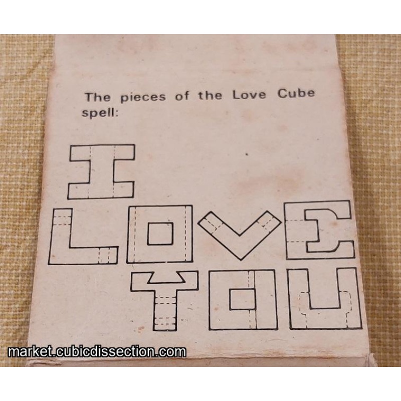 Love cube (very rare) - Mr. McGrew