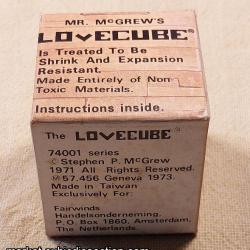 Love cube (very rare) - Mr. McGrew