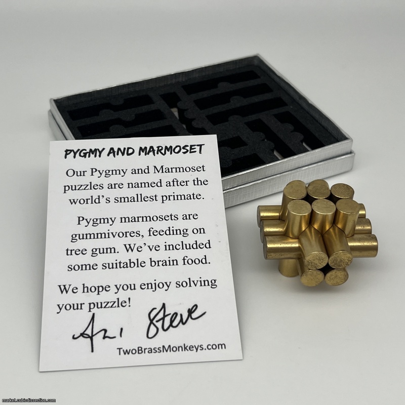 Marmoset by Two Brass Monkeys