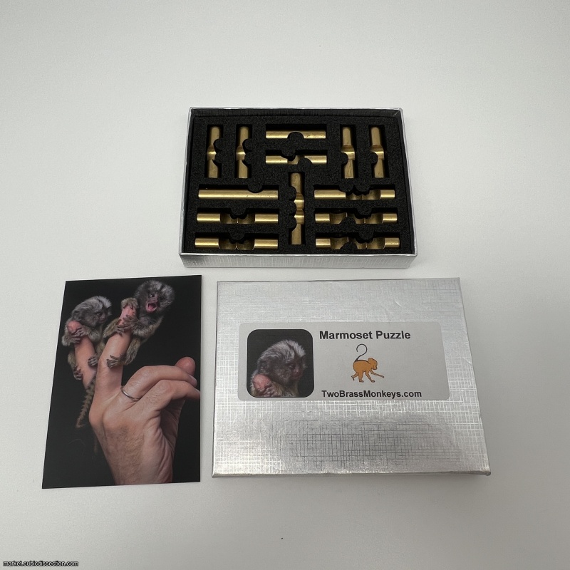 Marmoset by Two Brass Monkeys