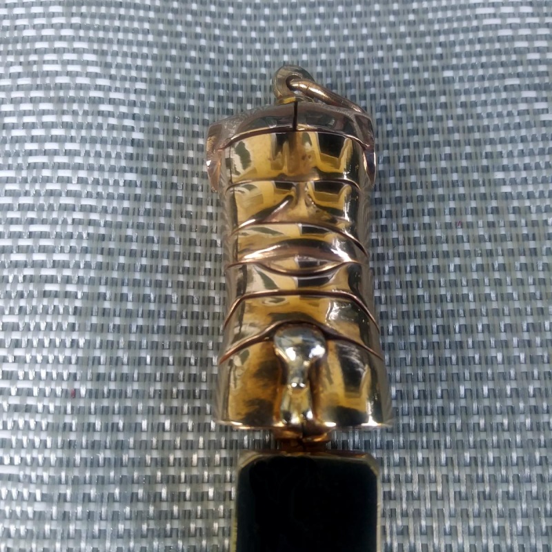 Very Nice Miguel Berrocal Micro David with Box, Booklets, and Papers.