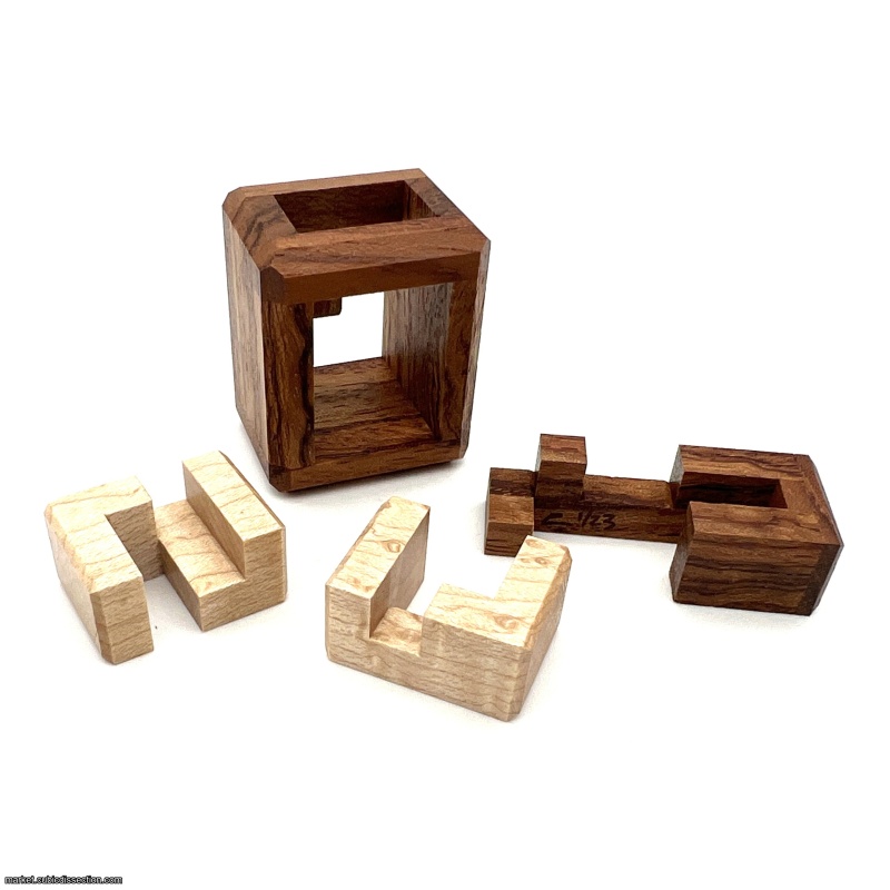 Mini Lock by Christoph Lohe (Bubinga)