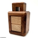 Mini Lock by Christoph Lohe (Bubinga)