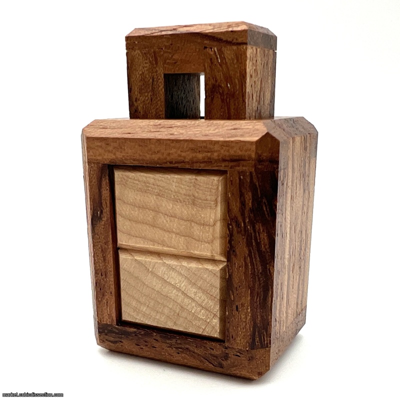 Mini Lock by Christoph Lohe (Bubinga)