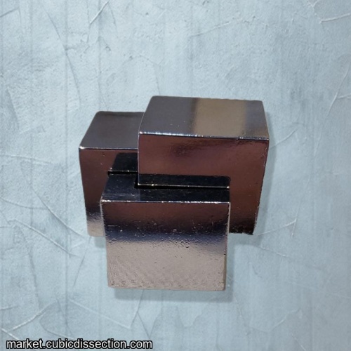 Oskars Blocks! Clever 3 Piece Metal Puzzle B & P