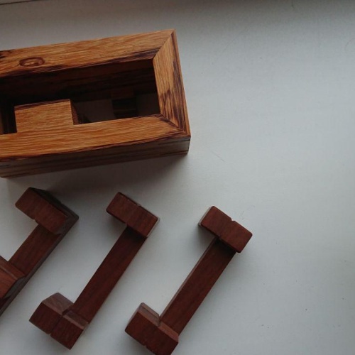 Three Sticks Trapped