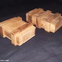 Wooden Puzzle Box Crates