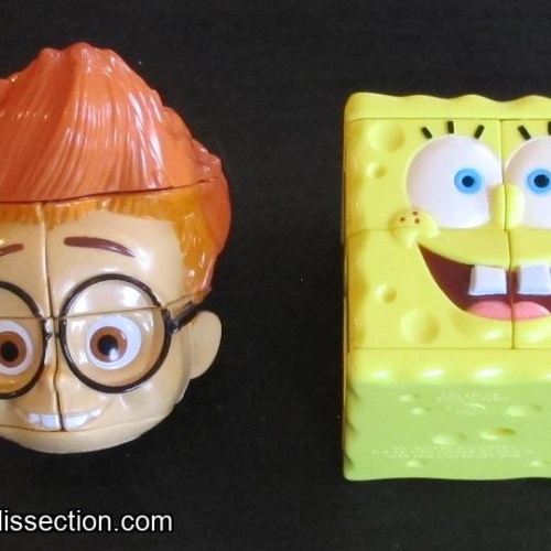 Sherman & Sponge Bob twisty puzzles