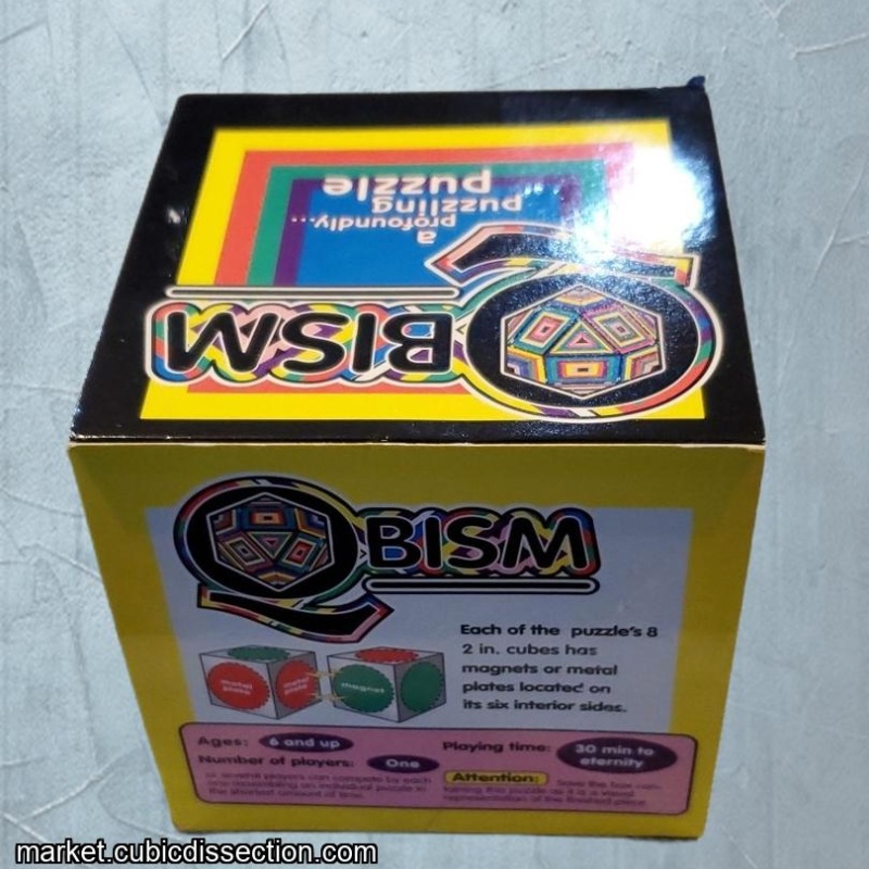 Qbism A Magnetic Art Cube Puzzle