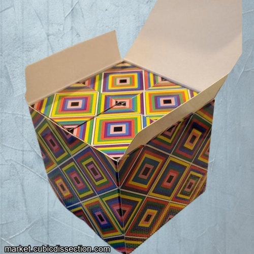 Qbism A Magnetic Art Cube Puzzle