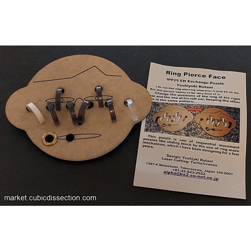 ring pierce face - Yoshiyuki Kotani