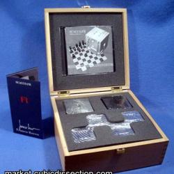 Franco Rocco Scaccomatto Chess Set Puzzle!  Scacco-FR Version