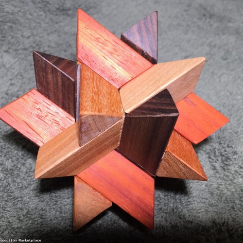 Third Stellation in Four Colurs