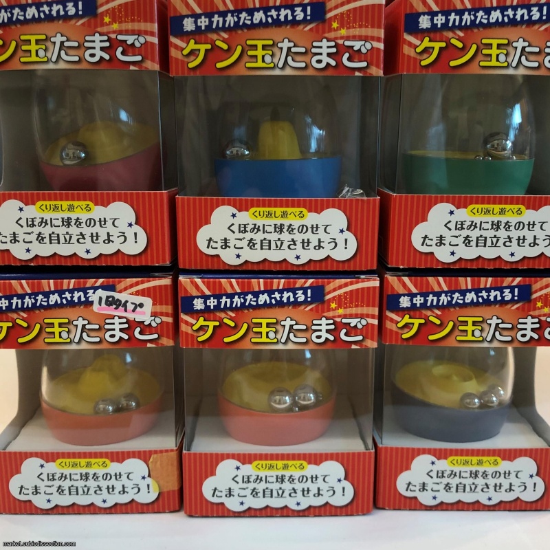 Tamago dexterity eggs - complete set of 6 - Kendama