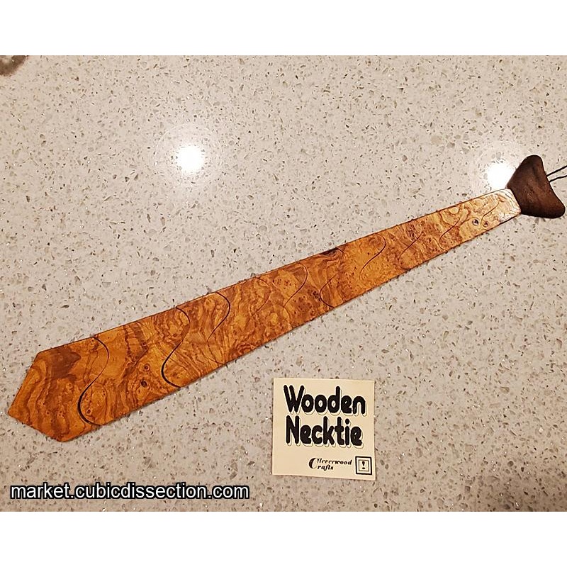 Wooden Necktie by Cleverwood