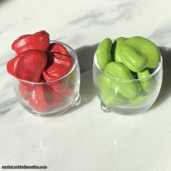 Glass puzzles Plums & Broad Beans - Nob Yoshigahara