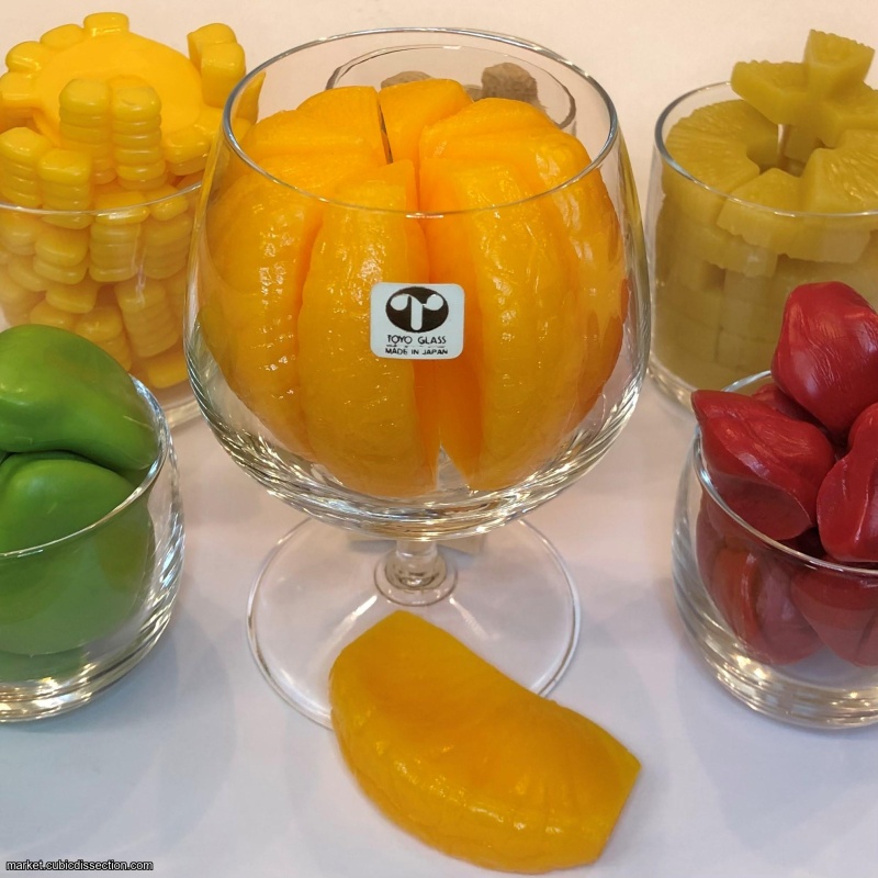 Glass packing puzzle lot (6) - Toyo Glass