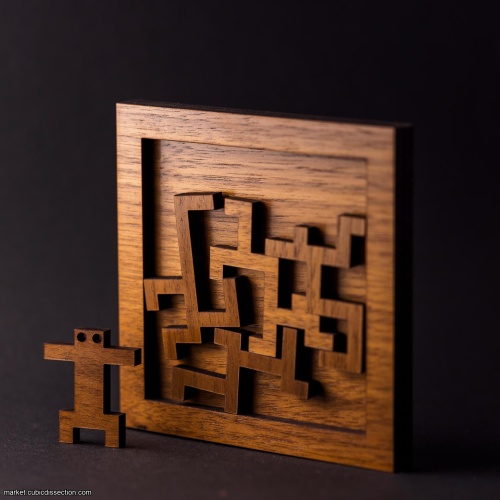 The trapped Man by Tom Jolly