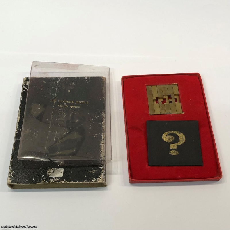 The Ultimate Puzzle (Brass Burr)