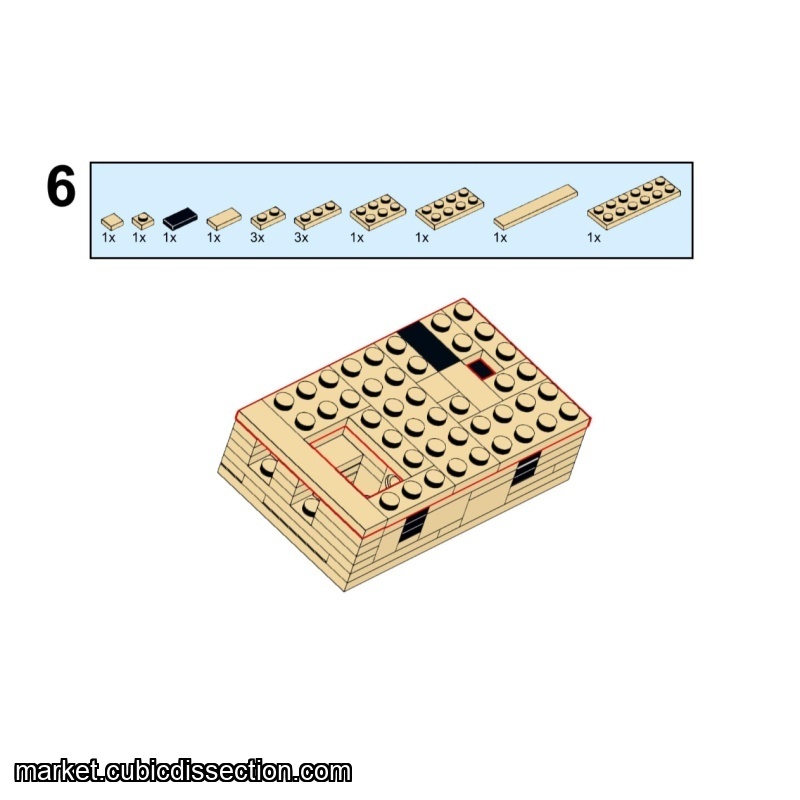 Sand Castle Puzzle Box - BUILD INSTRUCTIONS ONLY!