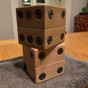 Pair O Dice - Special Wood PLA Version